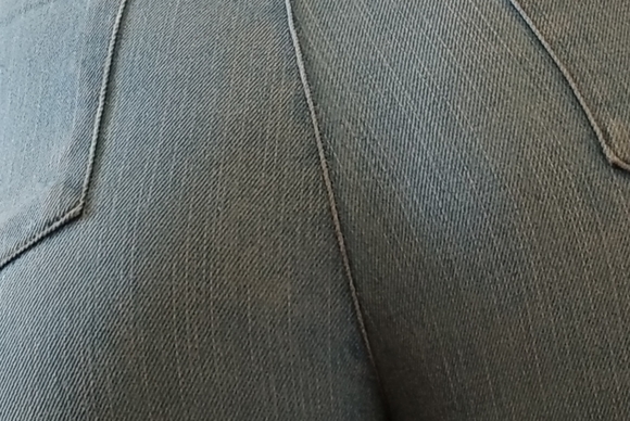 Light wash denim culottes - Picture 4 of 4